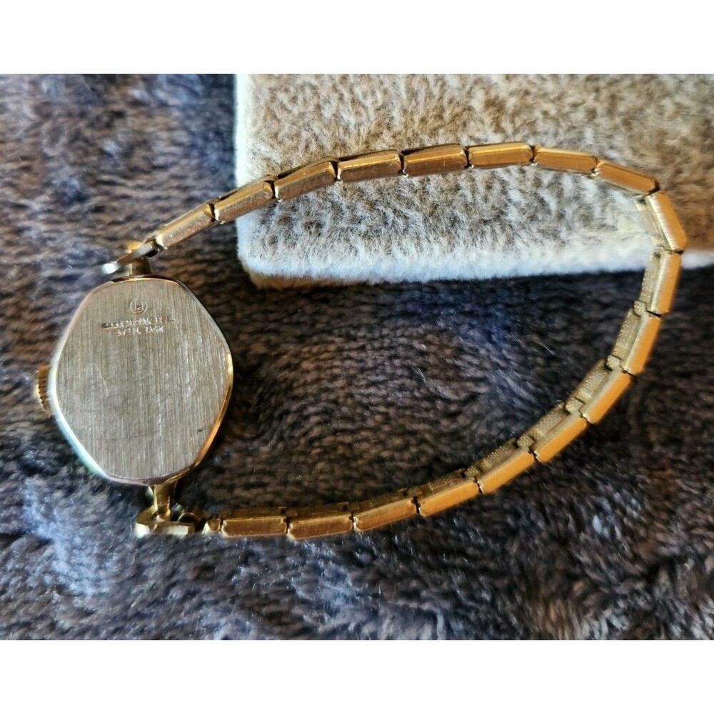 Gruen Ladies Wrist Watch Wind Up 17 Jewel 10k Gold Filled Vintage - Picture 3 of 7
